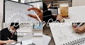 Designing a Cafe Brand + Logo Contest Announcement!!