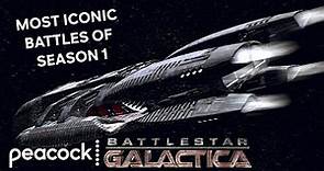 Most Iconic Battles Of Season 1 | Battlestar Galactica