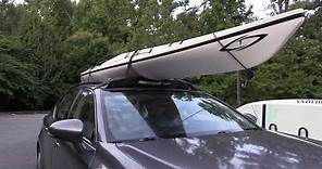Penguin Feet Roof Carrier for Kayak & Canoe | Set-up & Use
