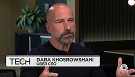 Uber CEO Dara Khosrowshahi on why advertising will be its biggest growth area