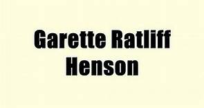 Garette Ratliff Henson