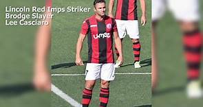 Lincoln Red Imps Striker/Police Officer Lee Casciaro