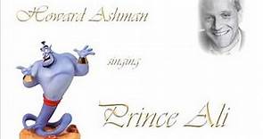 Howard Ashman sings Prince Ali