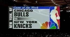 NBA On NBC - Bulls @ Knicks 1997 Highlights