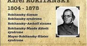 Tribute to Carl von Rokitansky a Bohemian physician, pathologist, philosopher and liberal politician