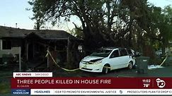 3 dead in fire at El Cajon home