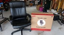 Staples Turcotte Office Chair Assembly Highlights - Model 23094