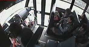 Raw: View Inside School Bus Crash in Rural Texas