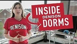 College dorm tour | Denison University 2023