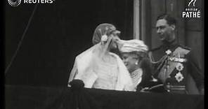 The wedding of Lady Elizabeth Bowes-Lyon and Prince Albert (1923)