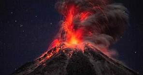 Mt Fuji Eruption 1707 AD