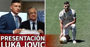 Presentación de JOVIC como jugado del REAL MADRID en DIRECTO desde el BERNABÉU | Diario AS