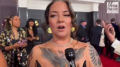 Ashley McBryde talks Grammys fashion, reveals who she's excited to see perform