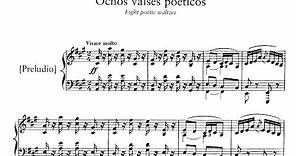 Enrique Granados: Valses poéticos (1899)