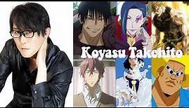 Koyasu Takehito - 15 Anime Characters
