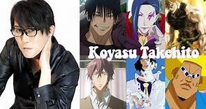 Koyasu Takehito - 15 Anime Characters