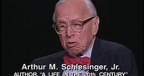 The Open Mind: Arthur M. Schlesinger, Jr. / “A Life In The 20th Century”