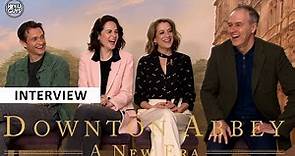 Downton Abbey: A New Era - Michelle Dockery, Hugh Dancy, Kevin Doyle & Raquel Cassidy interview
