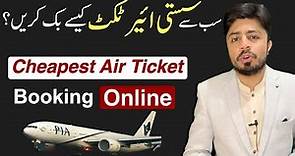 Cheapest Airline Tickets Booking Online | How To Book Tickets Online