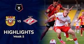Highlights Arsenal vs Spartak (1-1) | RPL 2021/22