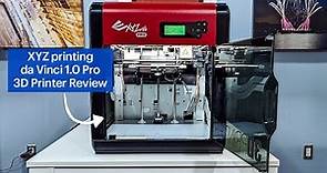 XYZprinting da Vinci 1.0 Pro Multi-Material FFF 3D Printer Review