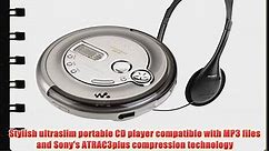 Sony D-NE710 ATRAC3/MP3 CD Walkman Portable Disc Player