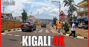 Downtown KIGALI - Discover Rwanda capital city in a 4K RIDE