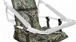 Tree Stand Seat Replacement, Adjustable Treestand Seats for Hunting, Comfortable Hunting Tree Seat Fits Climber Deer Tree Stands