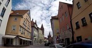 A tour around Ansbach Germany on bike
