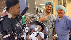 Jasson Dominguez begins 9-10 month recovery after elbow surgery: ‘Officially bionic’