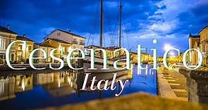 Cesenatico Italy, Beautiful Drone Video Tour of Cesenatico Emilia Romagna 4k