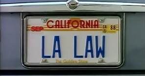 "L.A. Law" TV Intro