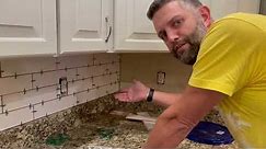Installing Subway Tile as Kitchen Backsplash