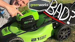 Greenworks 60v 21inch Cordless Lawn Mower | Best Review 2019 ✂️✂️✂️