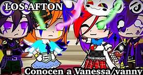 Vanessa/vanny conoce a los afton michael x vanny *afton family fnaf*