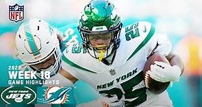 New York Jets vs. Miami Dolphins | 2022 Week 18 Game Highlights