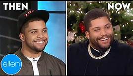 Then and Now: O'Shea Jackson Jr.'s First & Last Appearances on The Ellen Show