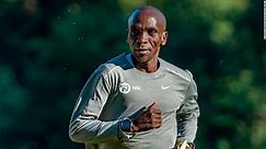 Kenya's Eliud Kipchoge breaks two-hour marathon barrier