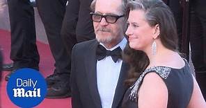 Gary Oldman and wife Gisele Schmidt loved up in Cannes - Daily Mail