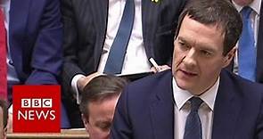 George Osborne: On course for a Budget surplus - BBC News