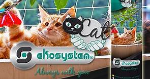 Reti anticaduta gatti per balconi e finestre - Ekosystem Italia | Reti protezione anticaduta