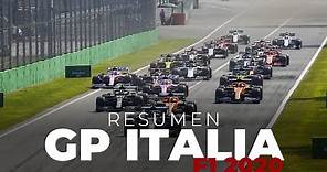 Resumen del GP de Italia - F1 2020 | Víctor Abad