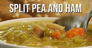 How to make Split pea Soup - Pea and Ham Soup - Split Pea and ham Soup