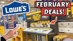 Lowe’s TOP Tool Sales and Clearance February 2024