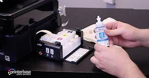 How to refill ink on Epson EcoTank Printers | printerbase.co.uk