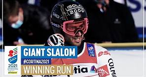 Mathieu Faivre | Gold | Men's Giant Slalom | 2021 FIS World Alpine Ski Championships