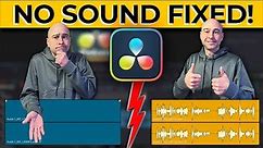 No Sound in DaVinci Resolve 18 FIXED! 🤷‍♂️ | 22 Tips to Get Your Audio/Sound Working | Podcast EP6
