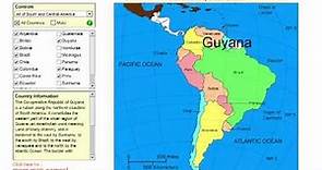 Learn the countries of South America and Central America! - Geography video