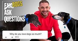 Tom Hardy Plays With Rescue Dogs | FAQs | @LADbible