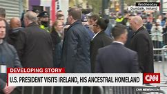 President Biden celebrates his Irish heritage during a three-day visit to Ireland